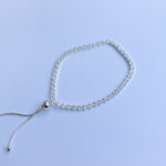 Silver drawstring Bracelet