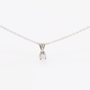18ct white gold diamond pendant 0.15ct Natural Diamond