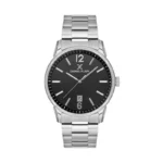 Gents Daniel Klen steel black dial and date DK1136512