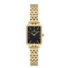 Ladies Daniel Klein gold with black dial DK1137752
