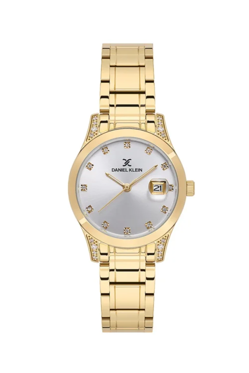 Ladies Gold Daniel Klein with stones DK1137822