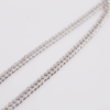 Silver 925 curb link chain - 50cm