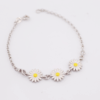 Silver kiddies daisy bracelet