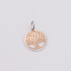 Silver 925 Tree of life prendant in rosegold plating
